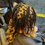 Loc retwist and style(more than 80 locs)