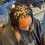 Loc retwist and style(more than 80 locs)