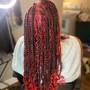 Large knotless braids