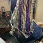 Large knotless braids