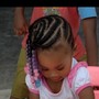 Kid's Braids natural with beads (beads included)