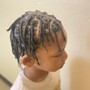 Loc retwist(short shoulder length