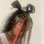 Loc retwist(back length)