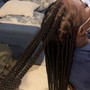 Small knotless braids