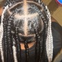 Medium Knotless Braids