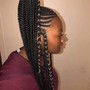 Medium Knotless Braids