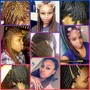 Medium Box Braids