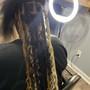 6 Feed in braids