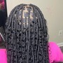 6 Feed in braids