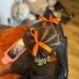 Kid's Fulani Braids Lemonade Braids(Natural hair)