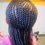 Knotless braids