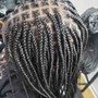 Knotless braids