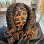 Individual braids take down