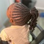 Small feed in braids