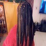 Large knotless Braids