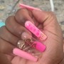 Non acrylic nails (press on nails)