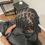 Interlock Re-twist on Traditional Locs