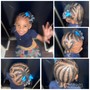 Kid's Cornrows (NO HAIR ADDED!!!) WITH BEADS !!!