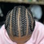 Mens Braids add $20 for wash