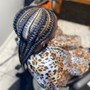 5 feed in braids with tiny braids