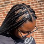 Medium Box Braids