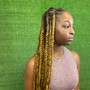 Boho loc extensions twist style