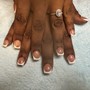 Ombré nails full set(med/short)