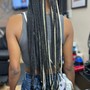 Knotless Box Braids (small/ medium) Butt/ waist