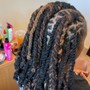 Large Boho Knotless Braids