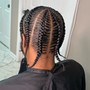 6 Feed In Braids