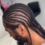 Tribal Braids w/ Med Knotless