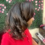 Natural Hair- Partial Highlights