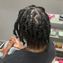 Large Knotless Braids(Butt Length)