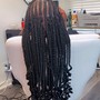 Individual Braids With Extensions (small-Medium)