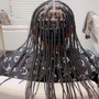 Dread Locs Extensions With 100% Natural Human Hair Added