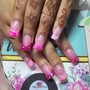 Acrylic Nails Full Set (XS-M)