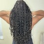 Small Knotless Braids