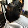 Rod Set on Natural Hair