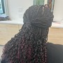 Medium Box Braids