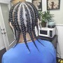 Medium box braids