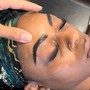 Brow wax and tint