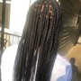 Medium Box Braids