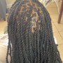 Medium Box Braids