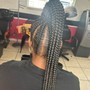 Large Knotless Braids