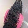 xs knotless Braids