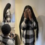 Medium Micro Braids Human Hair