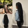 Large Mid back Box Braids