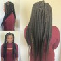 Large Mid back Box Braids