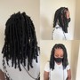 Small Waist Length Box Braids