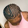 Feed-in braids